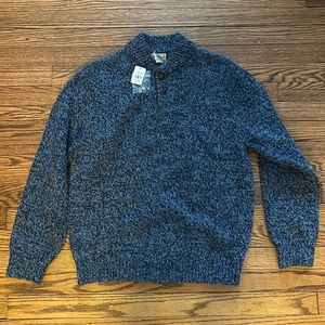 L.L Bean Men’s lambwool cardigan size M